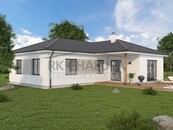 Prodej výstavby zděného domu 4+1, en. třídy B, Hosín u Českých Budějovic, 986 m2, jižní svah, cena 10111400 CZK / objekt, nabízí