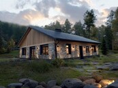 Horní Planá, Zvonková prodej rozestavěný rodinný dům, cena 3999000 CZK / objekt, nabízí 